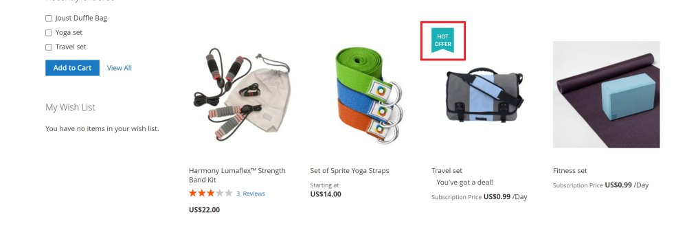 Medium Promo Label | Add Free Product to Cart and Product Labels for Magento 2