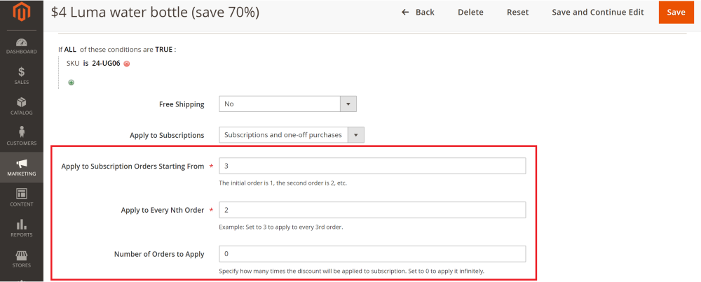 Discount Application Options | Adding Discounts to Subscription | Advanced Subscription Products for Magento 2