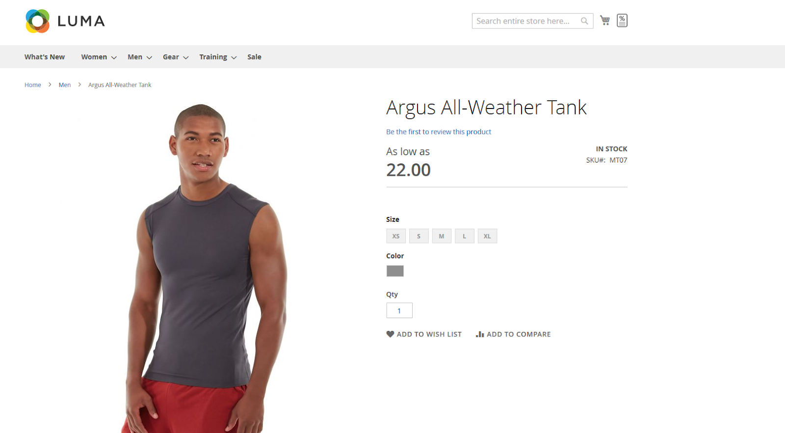 hide CTA on product page