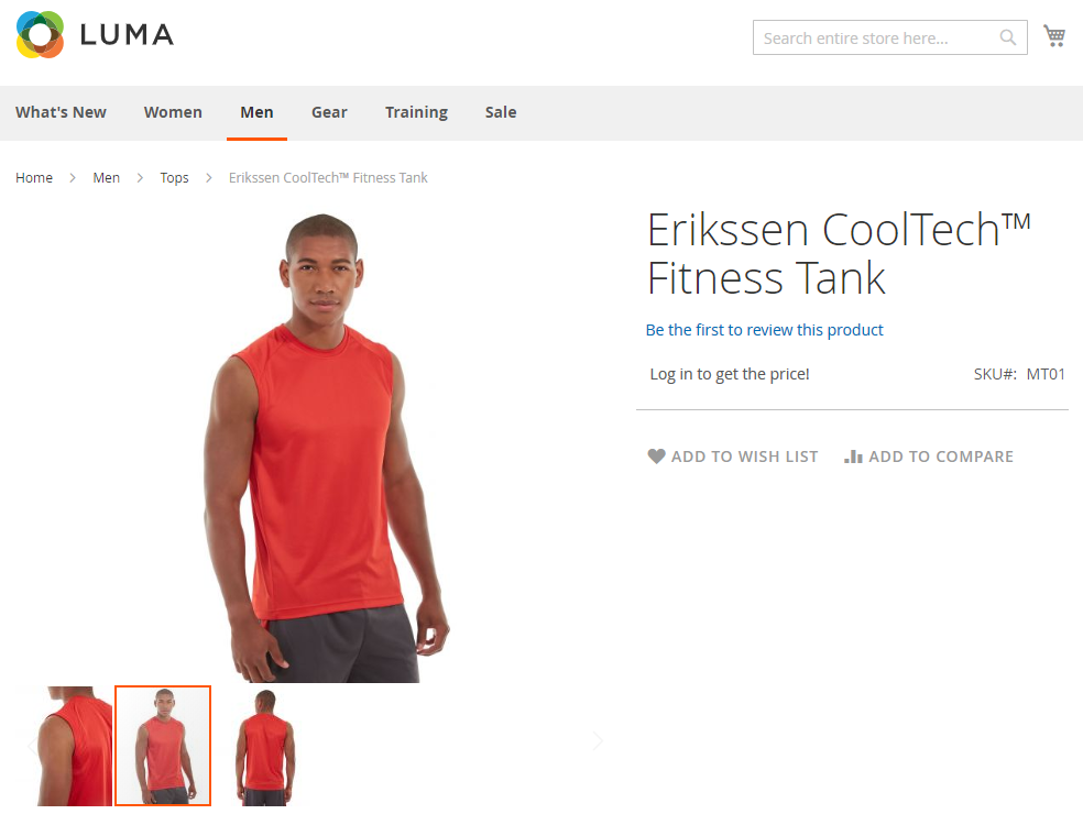 hidden price on product page