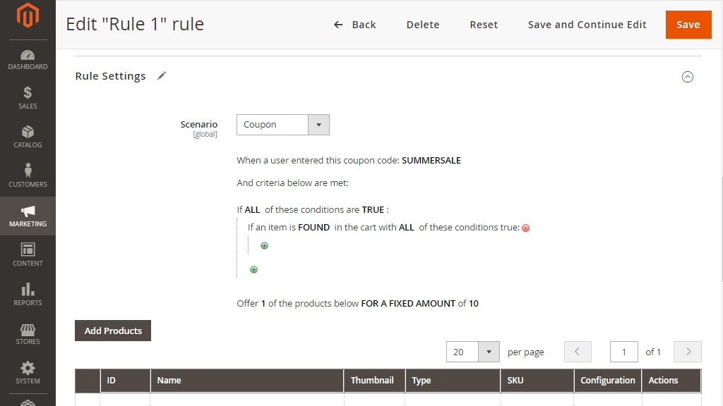 Coupon | Add Free Product to Cart for Magento 2