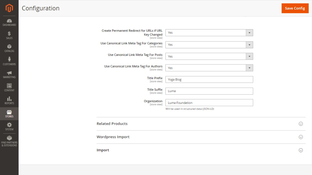 SEO | Blog for Magento 2
