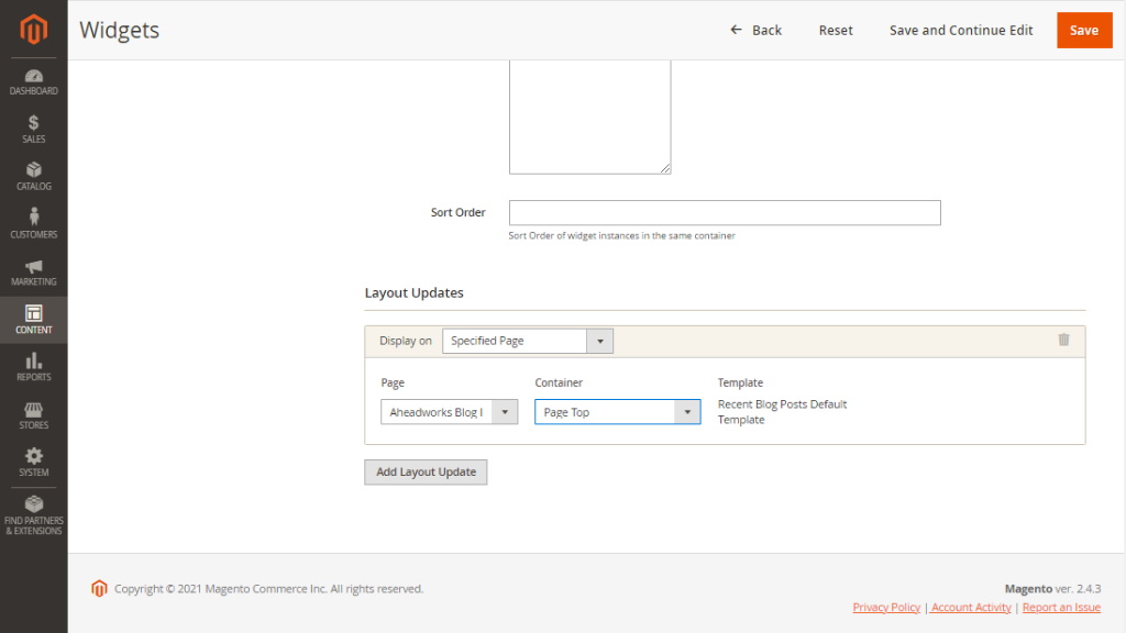 Blog main page | Blog for Magento 2
