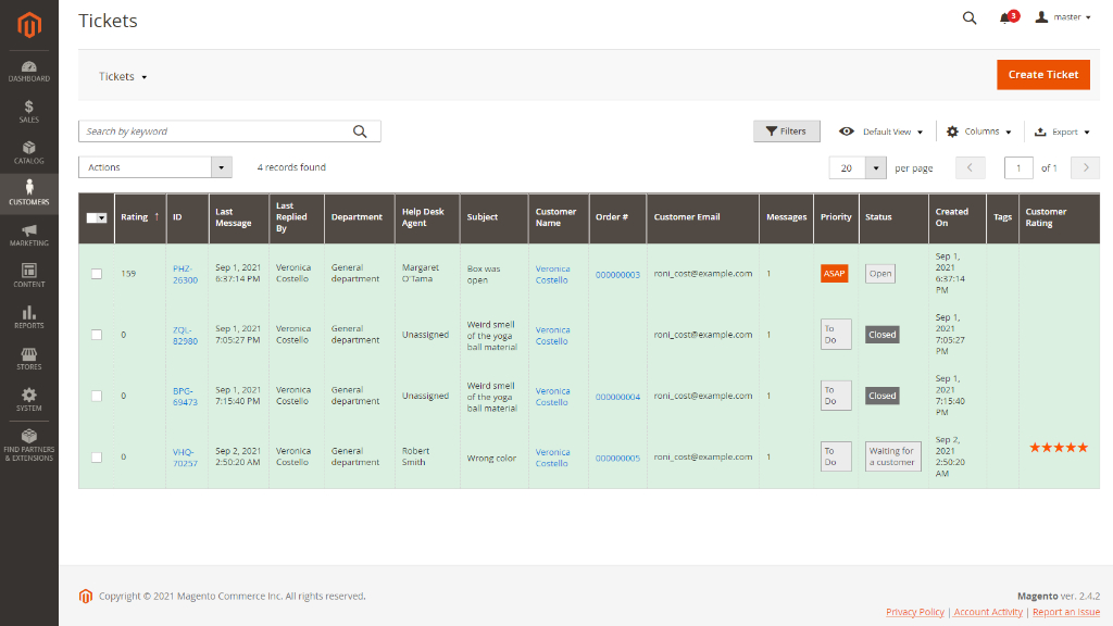 HDU tickets | Help Desk Ultimate for Magento 2