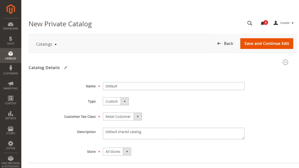 new private catalog | Private Catalogs for Magento 2