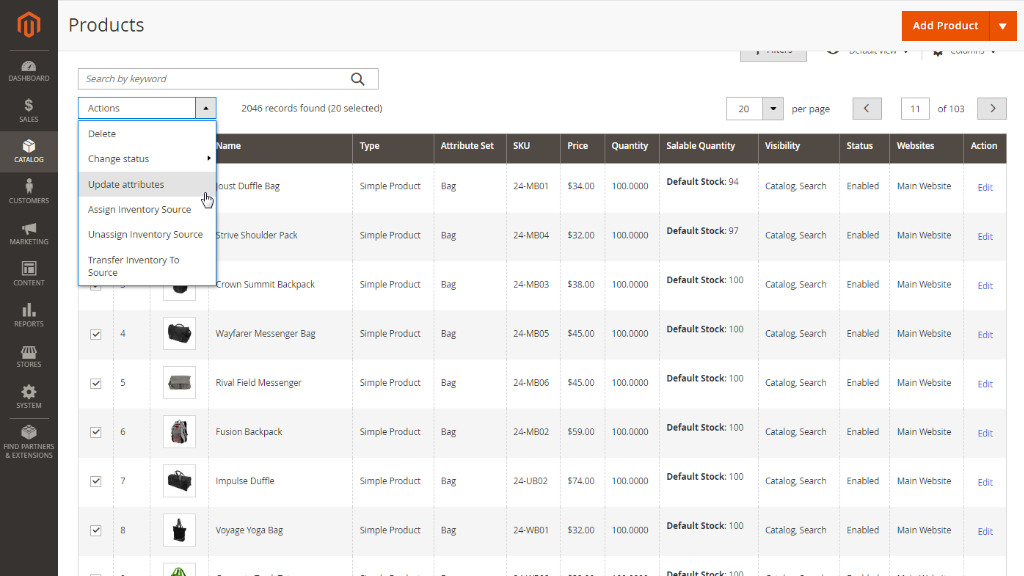 Adding subscription plans to products in bulk | Advanced Subscription Products for Magento 2