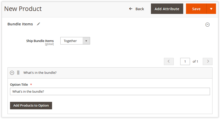 Configuring a Simple Bundle | Simple Bundle Product for Magento 2
