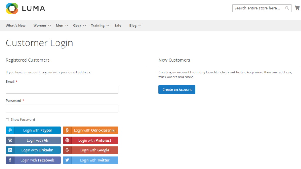 `Social Login OSC | Social Login for Magento 2