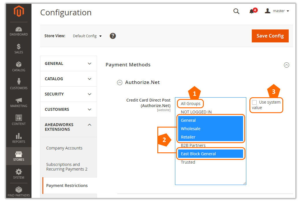 Payment & Shipping Restrictions for Magento 2