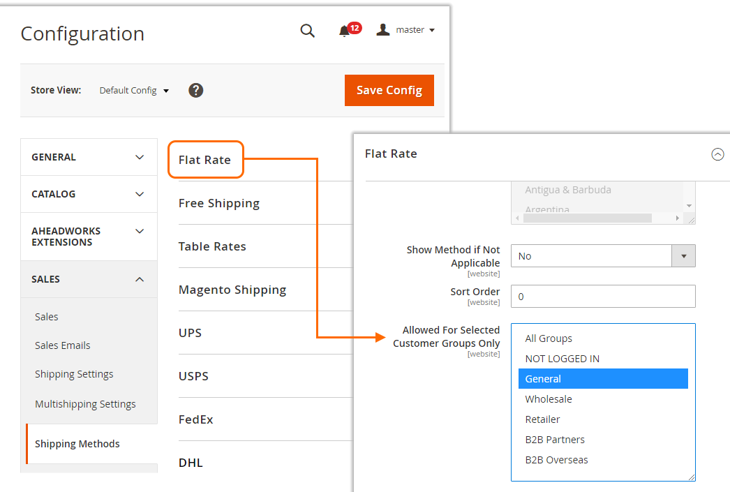 Payment & Shipping Restrictions for Magento 2