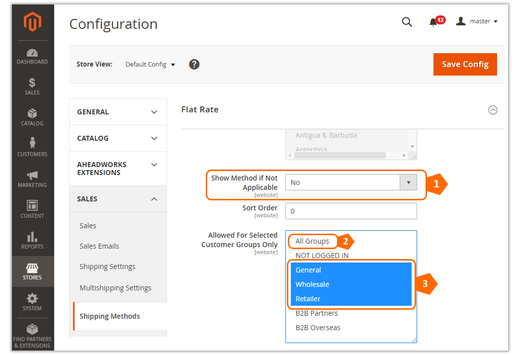 Payment & Shipping Restrictions for Magento 2