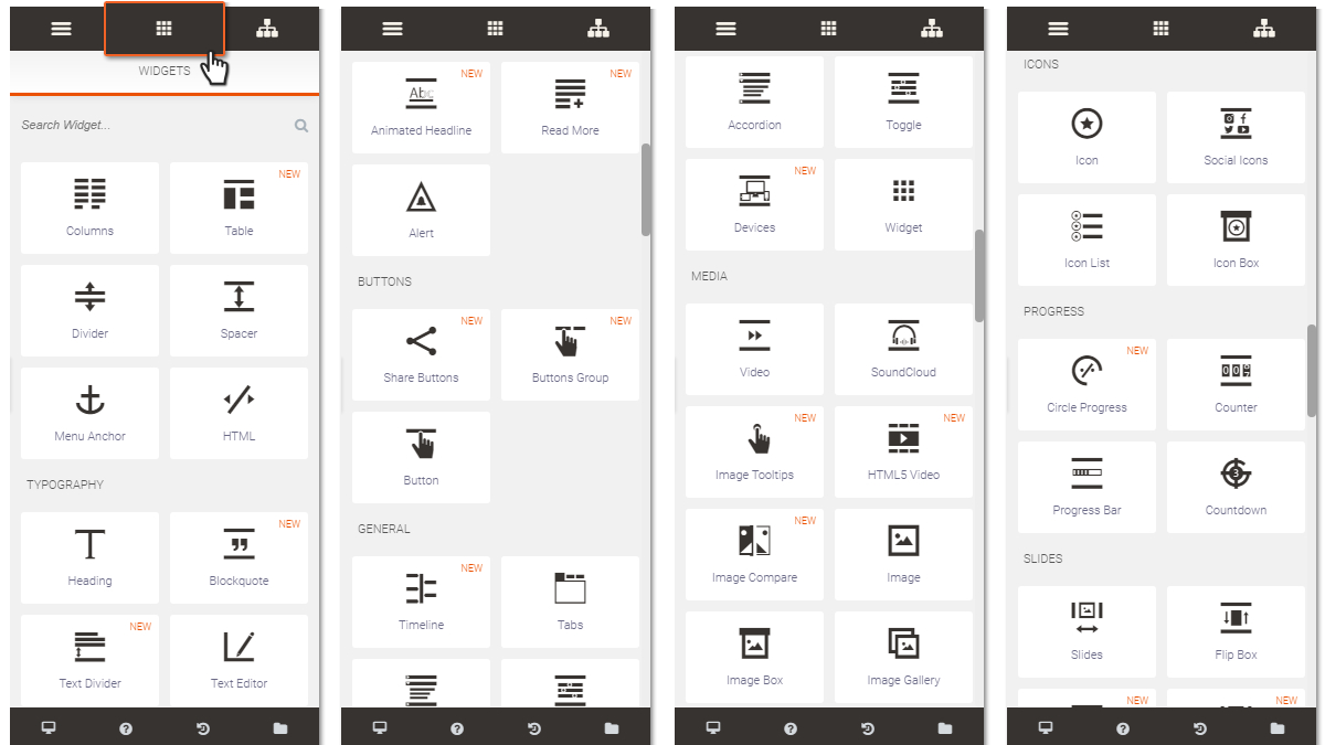 Buildify for Magento 2. Social Media buttons