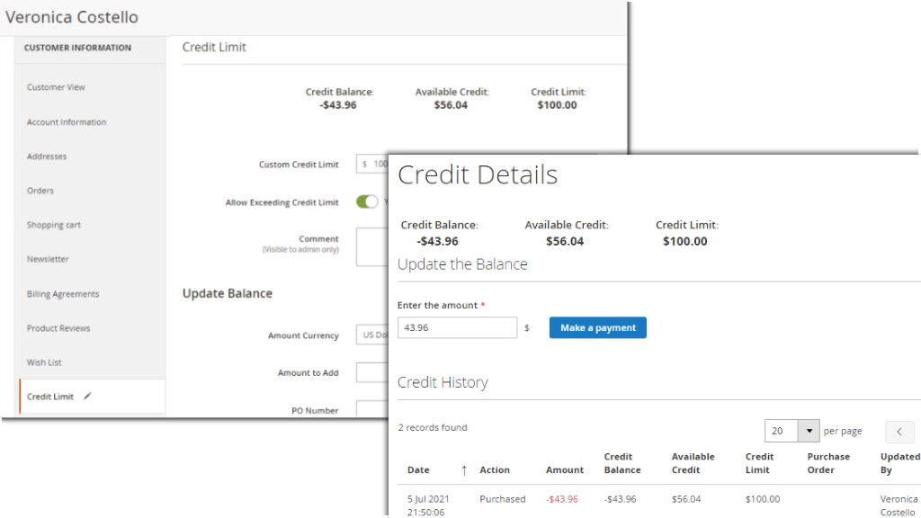 B2B Company Credit | Aheadworks