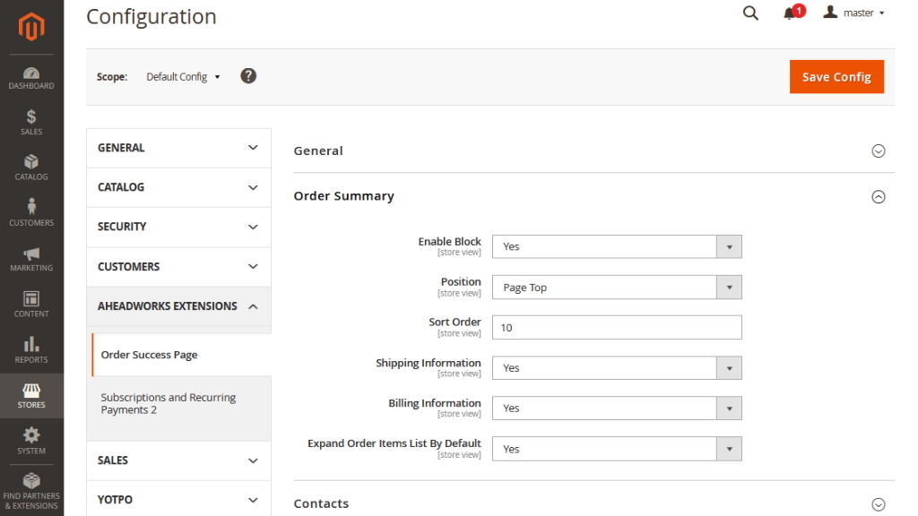 Order Summary | Order Success Page for Magento 2