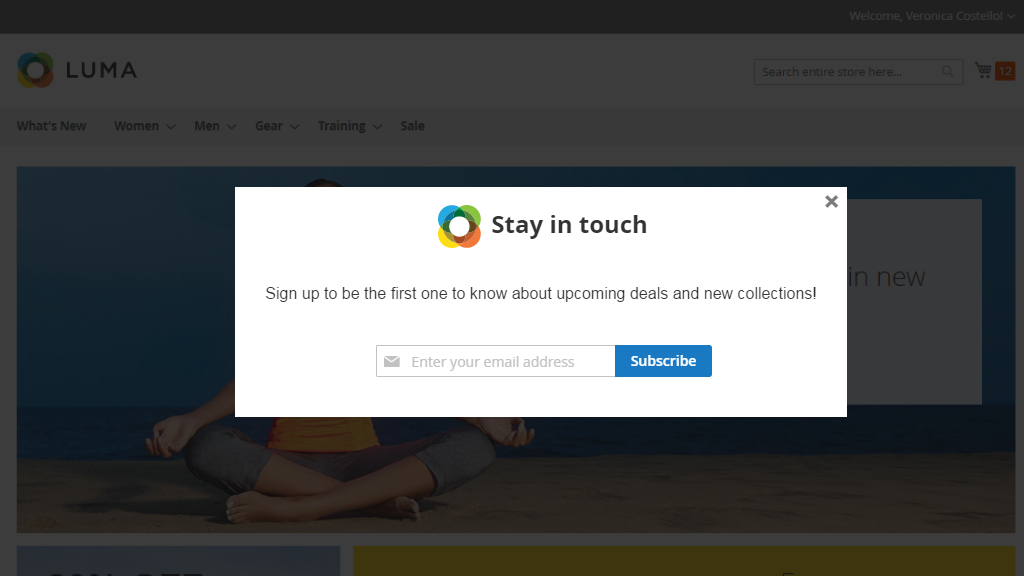 Newsletter Subscription |One of the most popular use-cases for a popup.