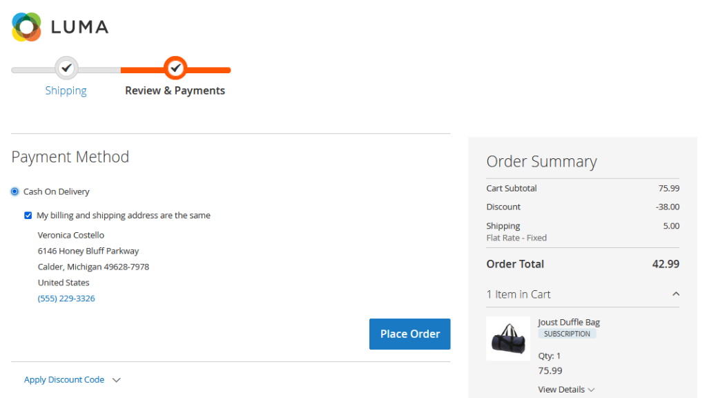 Recalculation of Totals / Advanced Subscription Products