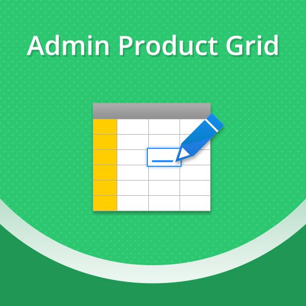 Admin Product Grid