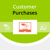 Magento Customer Purchases Extension