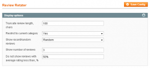 Review Rotator Configuration Review Rotator Configuration