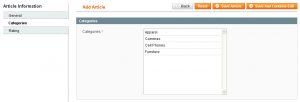 Article Information Page