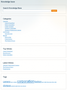 Knowledge Base Page