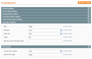 Knowledge Base Configuration Knowledge Base Configuration