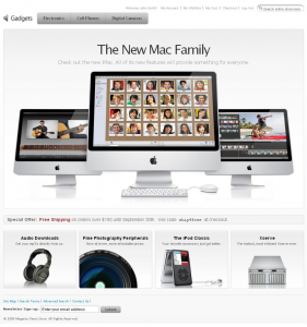 Gadgets Store Theme