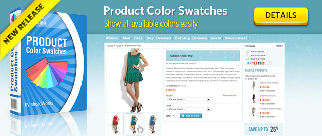 Product Color Swatches Product Color Swatches
