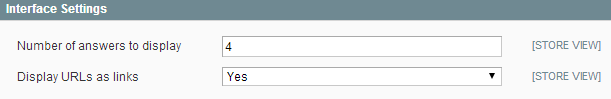 The Number of Displayed Answers The Number of Displayed Answers