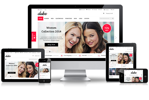 100% Responsive Design 100% Responsive Design
