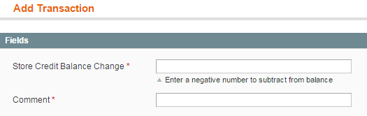 Mass-Action Magento Store Credit Update