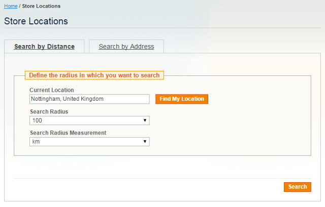 Search by Distance Search by Distance