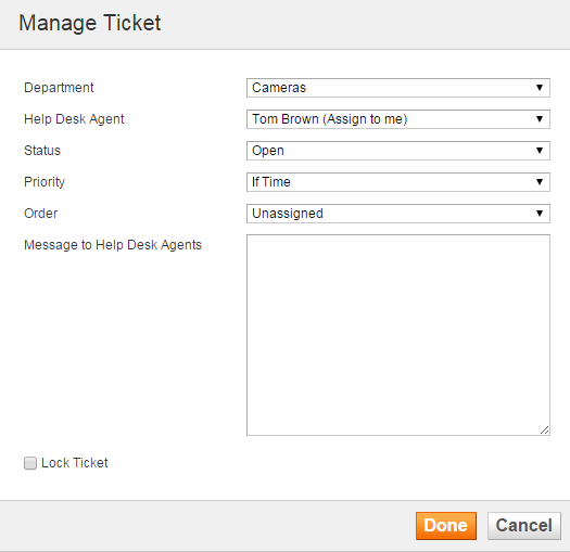 Tickets Management Tickets Management