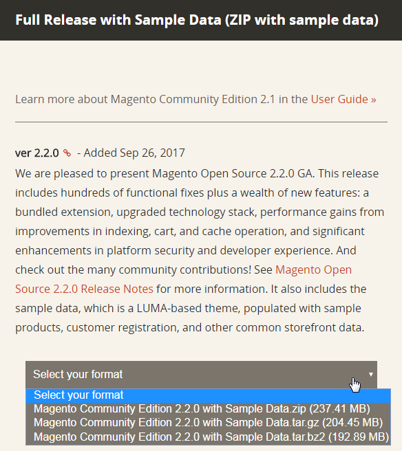 Magento 2 for Download Magento 2 for Download