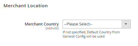 Merchant Location for Magento Payments