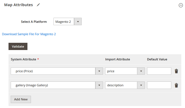 Map Attributes