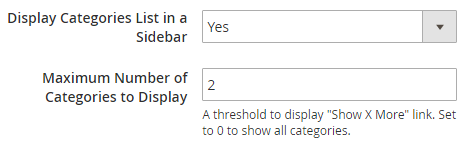 New Sidebar Options 
