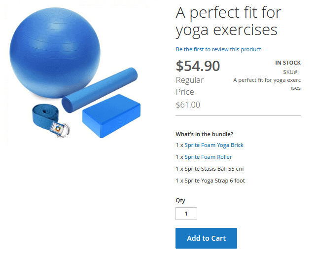 Simple Bundle Product