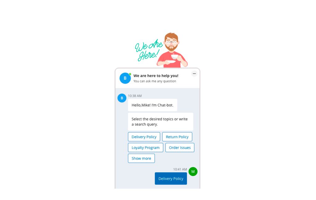 Chatbot for Magento 2