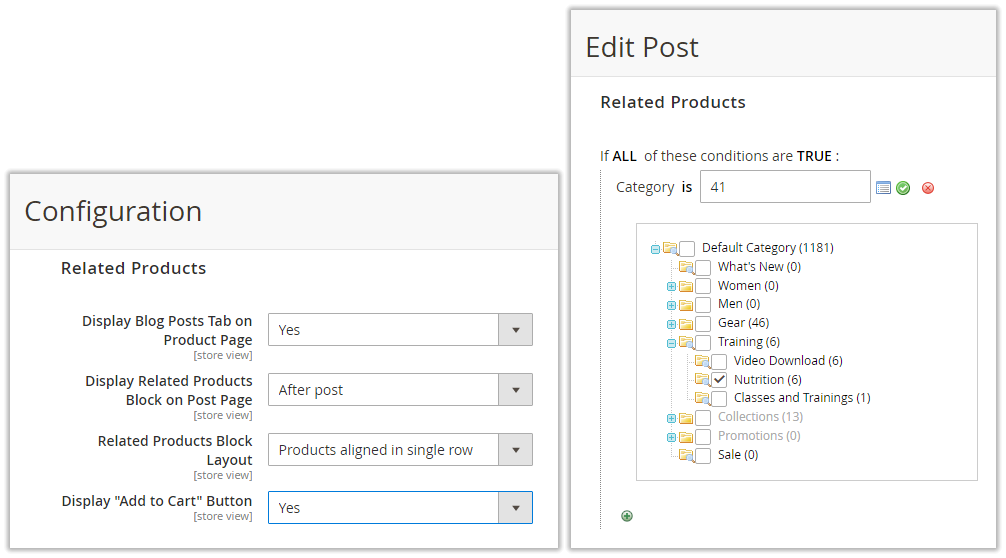 Edit Magento blog post