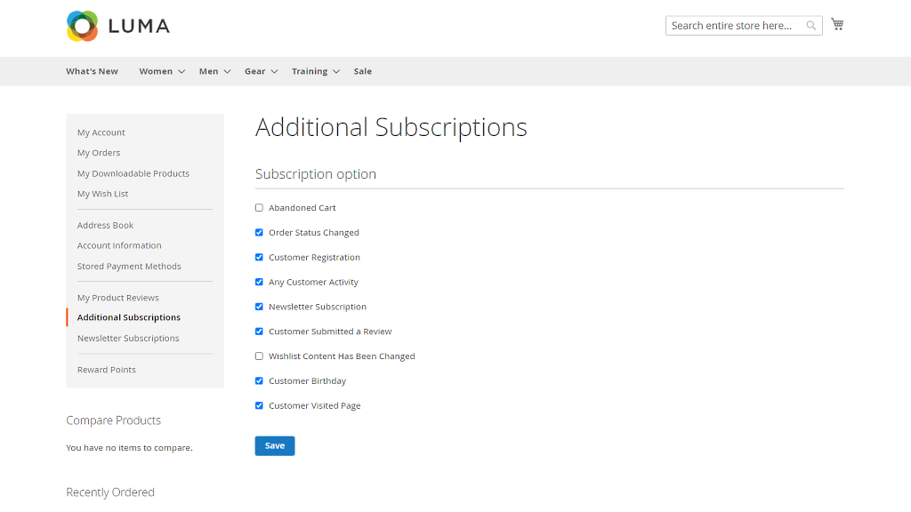 Unsubscribing