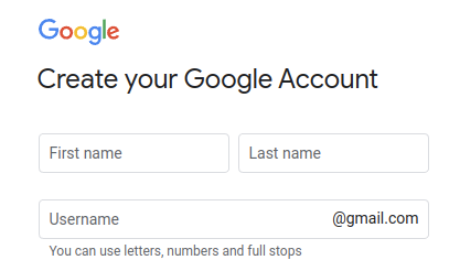Create google account | Social Login for Magento 2