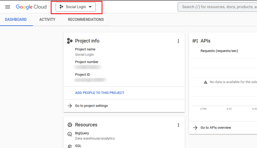 Google project | Social Login for Magento 2