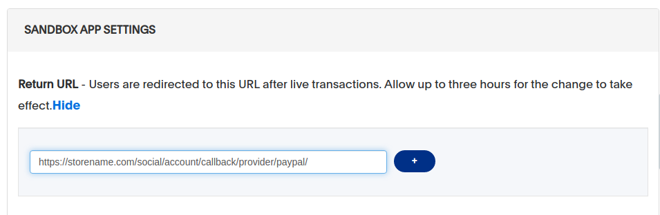Create new app Pay Pal | Social Login for Magento 2