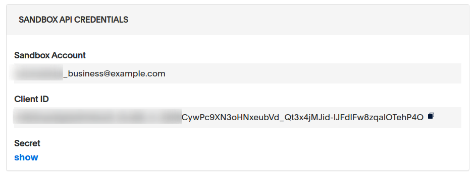 Create new app Pay Pal | Social Login for Magento 2
